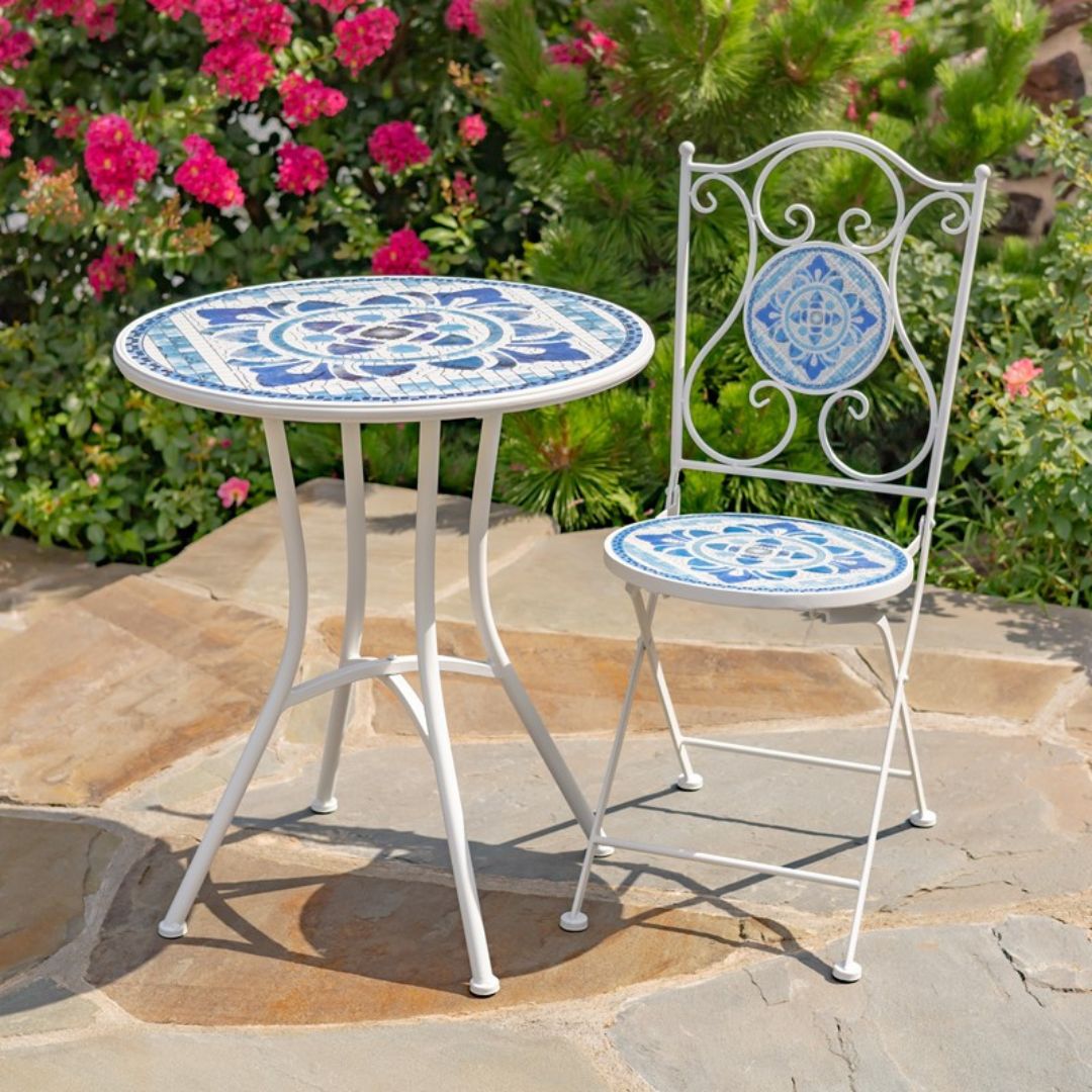 Mosaic Bistro Set – Cape May – 3 Piece